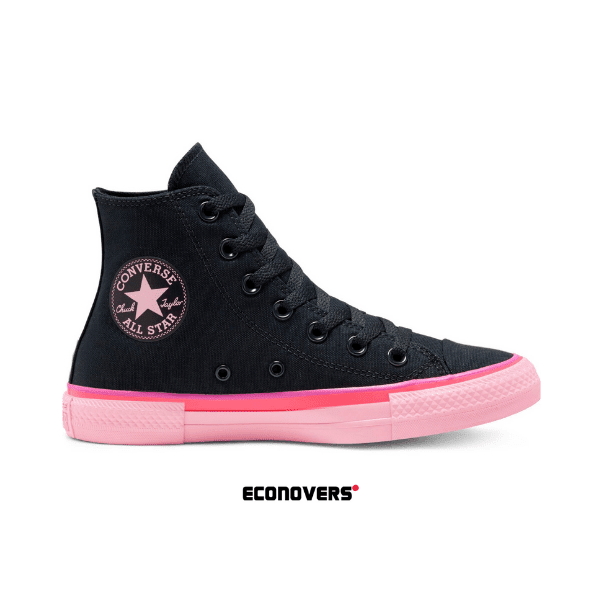 Converse suela rosa on sale