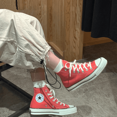 Converse Color Chuck 70 High Top Rojo Vintage En Econovers
