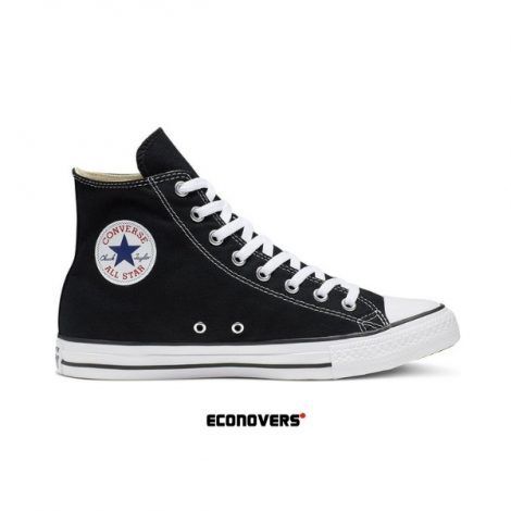 Converse negras plataforma hebillas best sale