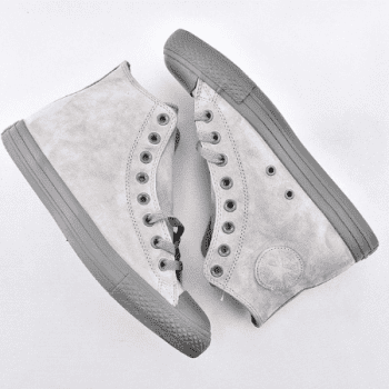 Grey suede chuck taylors best sale