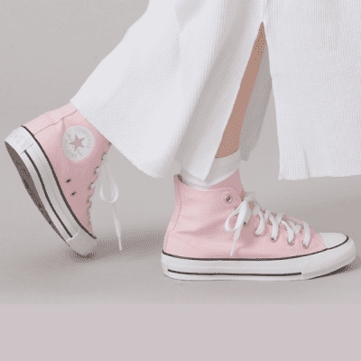 Converse color shop rosa pastel